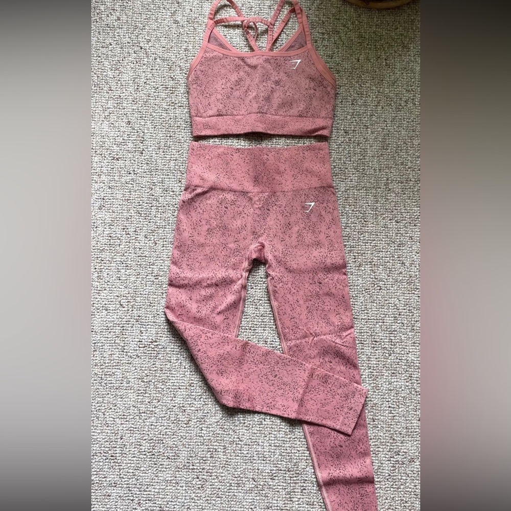 Gymshark Fleck Legging/Bra set